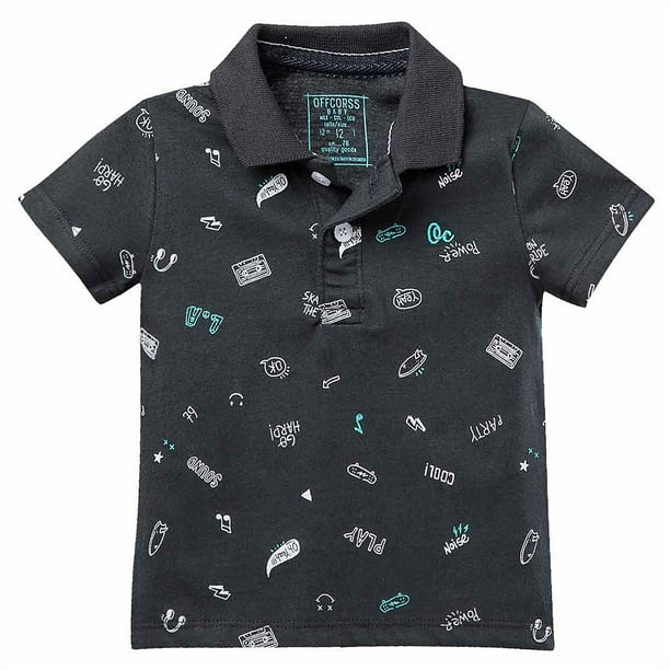Camiseta Tipo Polo Offcorss Camiseta Tipo Polo Offcorss